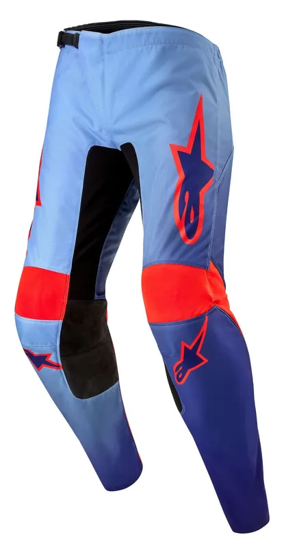 Instant Buy Alpinestars 2024 Fluid Lucent Pants - Blue/Orange - 40