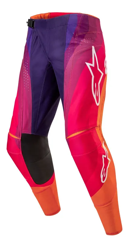 Alpinestars 2024 Techstar Pneuma Pants - Purple/Orange/Blue - 34 Worldwide Shipping