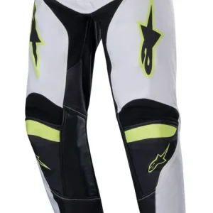 Bulk Order Alpinestars 2024 Youth Racer Lucent Pants - White/Red/Fluro Yellow - Y28