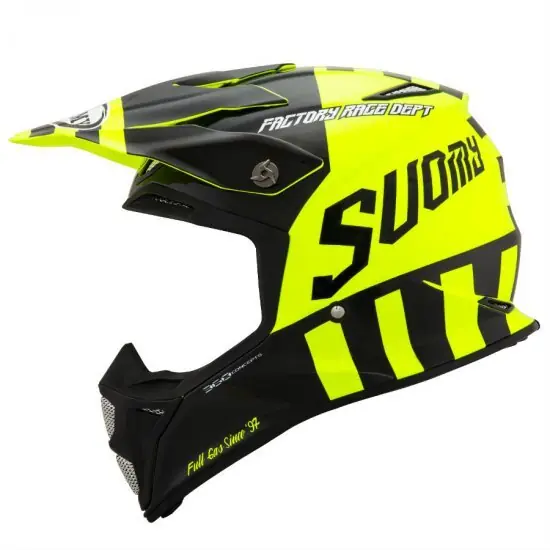 Viral Suomy MX Speed Full Gas Helmet - Fluro Yellow - 2XL