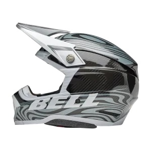 Bell Moto-10 Spherical Cortex Helmet - Silver/Grey - S Professional Grade