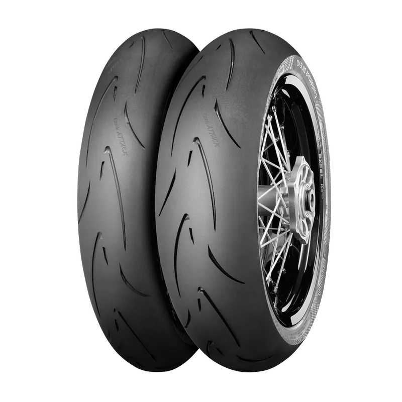 Markdown Continental ContiAttack SM Evo Front Tyre - 120/70R17 - [58H] - TL