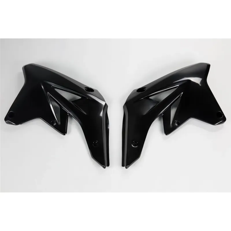 UFO Suzuki Radiator Shrouds - RMZ250 07-09 - Black Price Cut