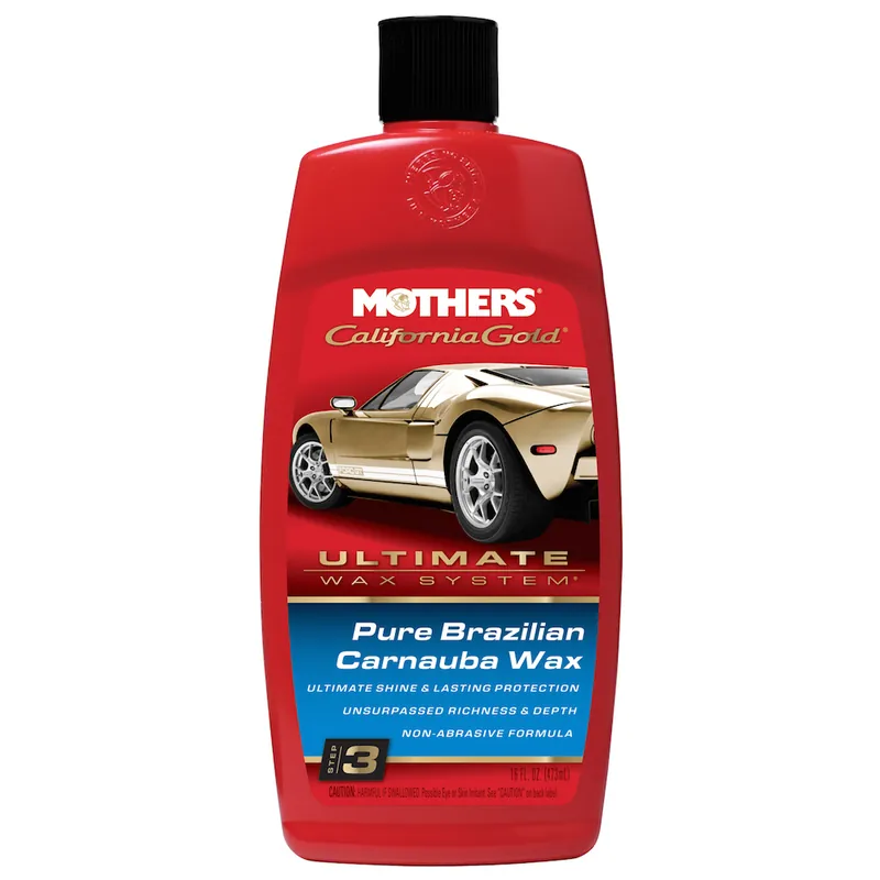 Brand New Mothers California Gold Pure Brazilian Carnauba Wax Liquid - 473ml