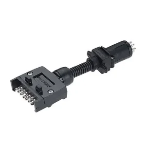 Best Price Narva 7 Pin Flat Socket On Car To 6 Pin Small Round Plug On Trailer