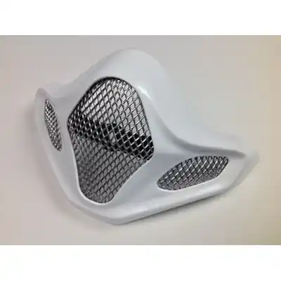 Arai VX-Pro4 Chinbar Exterior Vent Cap With Grill - White One Day Deal