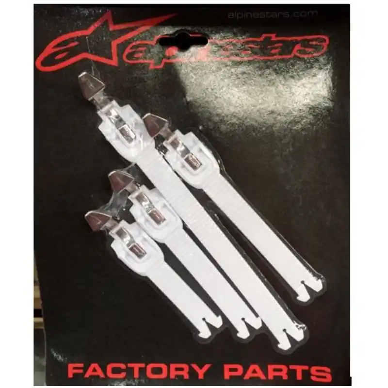 Alpinestars Strap Set Tech 7 5 3 White 14 - White - OS Best Choice