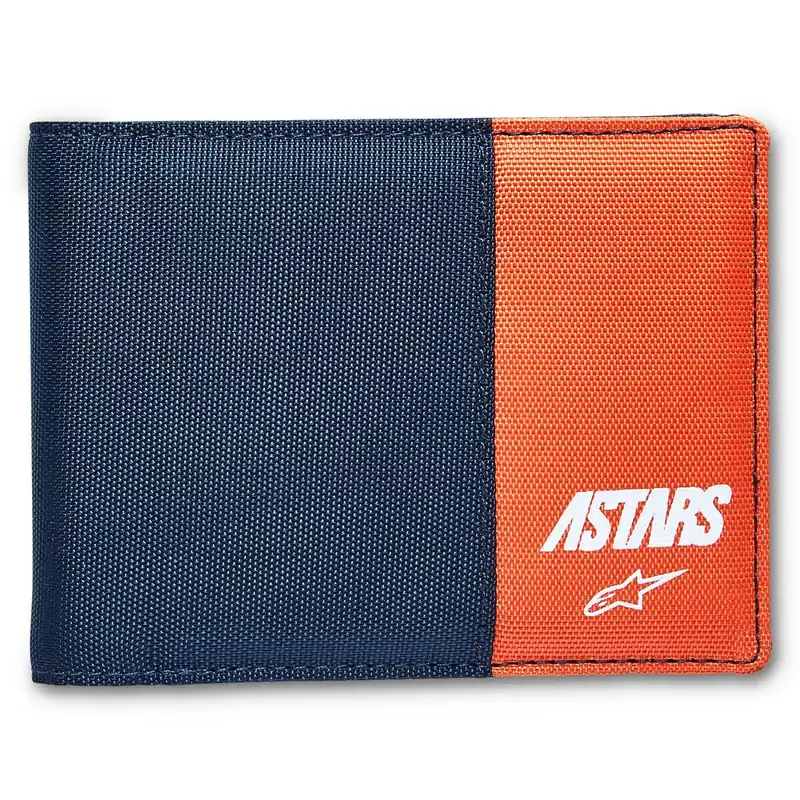 Alpinestars MX Wallet - Navy/Orange - OS Popular