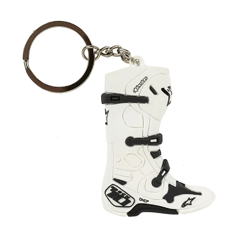 Trending Alpinestars Tech 10 Boot Key Ring - White