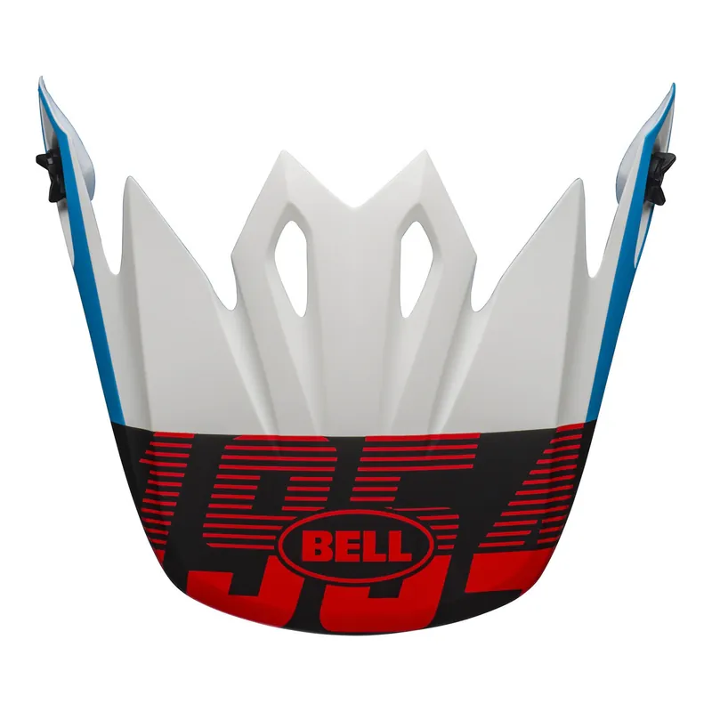 Luxury Bell MX-9 MIPS Strike Peak - Matte Black/Blue/White