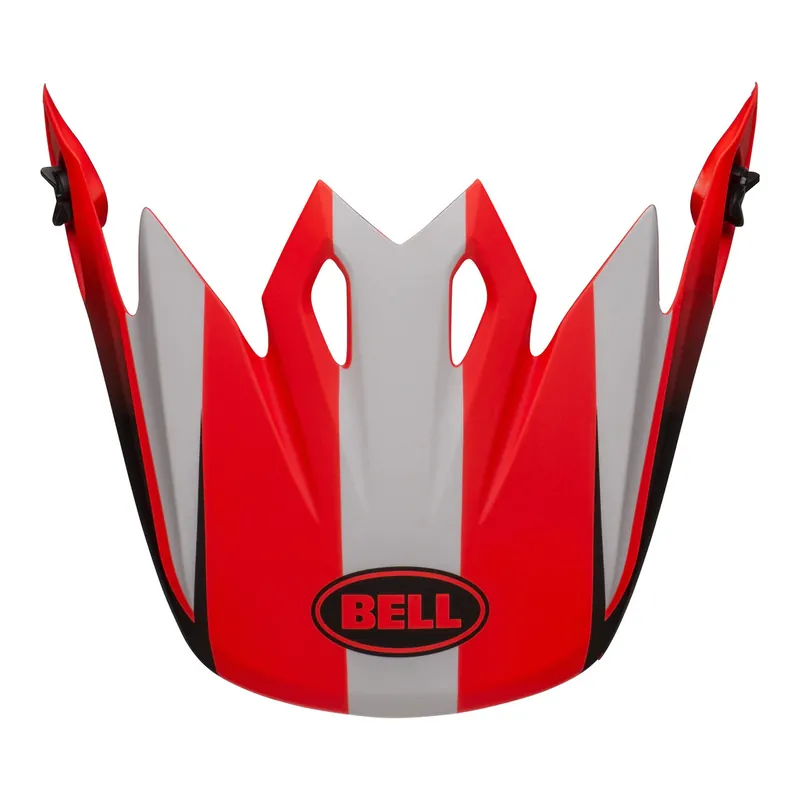 Markdown Bell MX-9 MIPS Dash Peak - Matte Gray/Infrared/Black