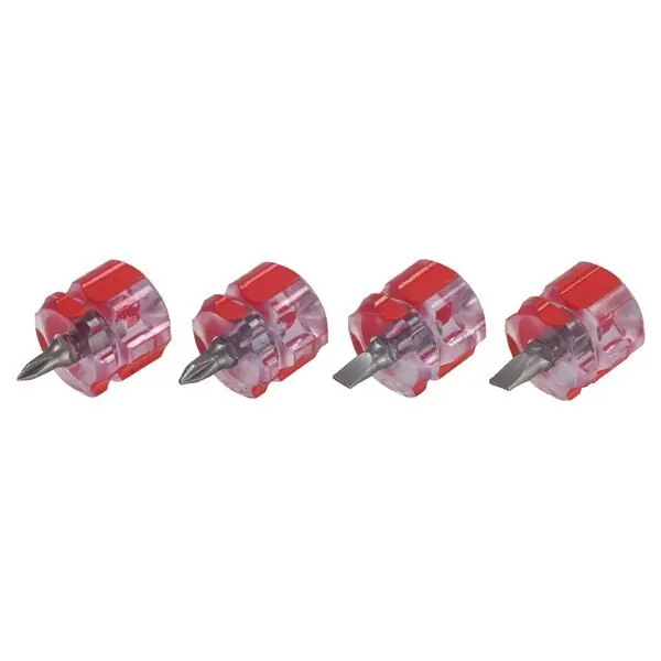 Original BikeService Stubby Screwdriver Set - 4pc