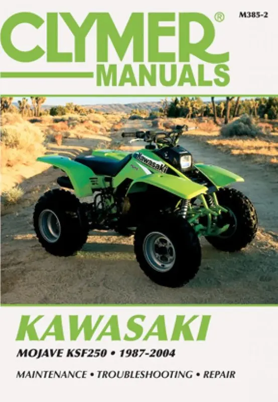 Trending Clymer Service Repair Manual - Kawasaki Mojave KSF250 ATV 87-04