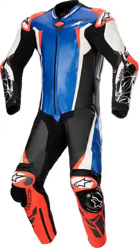 Wholesale Alpinestars Racing Absolute V2 Leather Black Blue White Red Suit