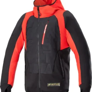 Alpinestars MSE Hybrid Hooded Black Red Jacket Limited Offer