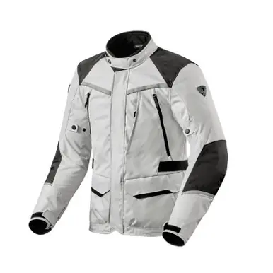 REV'IT! Voltiac 3 H2O Silver Black Jacket Exclusive