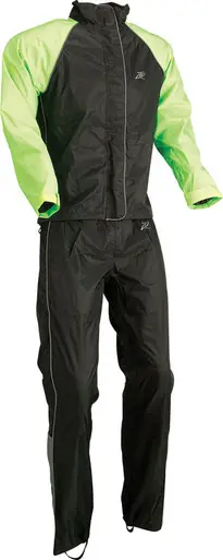 Z1R Women's Black Hi-Vis 2-Piece Rainsuit Best Price