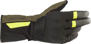 Alpinestars Denali Aerogel Drystar Black Forest Fluo Yellow Gloves Fan Favorite