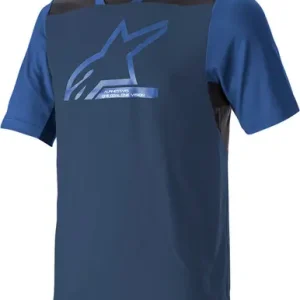 Alpinestars Drop 6.0 V2 Short-Sleeve Midnight Blue Black Jersey Fast Shipping