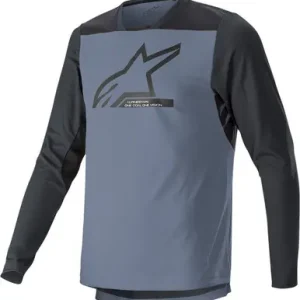 Alpinestars Drop 6.0 V2 Long-Sleeve Black Gray Jersey Genuine