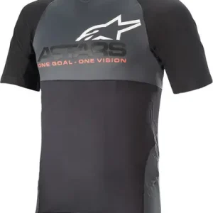 Alpinestars Drop 8.0 Short-Sleeve Black Coral Jersey Price Cut
