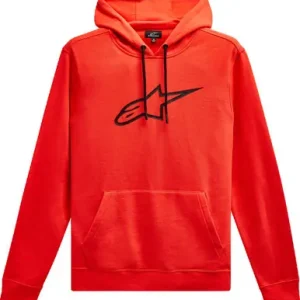 Alpinestars Ageless V2 Warm Red Black Hoodie Cheap