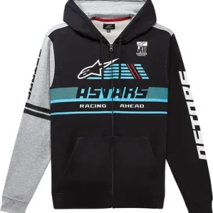 Warranty Included Alpinestars Overtake Black Hoodie