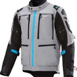 Alpinestars Ardent 3in1 Adventure Touring Gray Black Blue Jacket Worldwide Shipping
