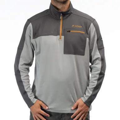 Klim Glacier Monument Asphalt 1/4 Zip Final Sale