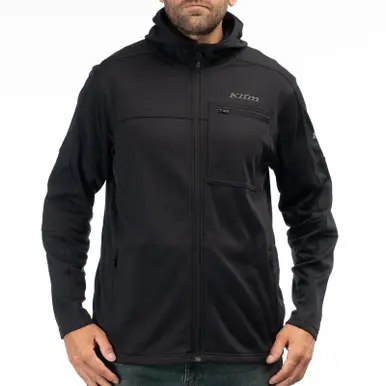 Klim Glacier Black Hoodie Free Returns