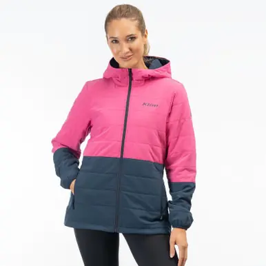 New Release Klim Soteria Insulated Hooded Punch Pink Dress Blues Jacket