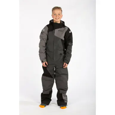 Klim Railslide Youth Asphalt Black One-Piece Suit Grab Now