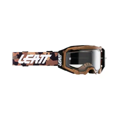 Direct From Factory Leatt Velocity 5.5 V24 Enduro Enduro Stone Clear 83% Goggle