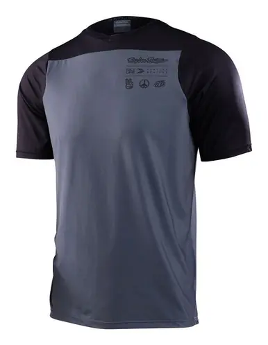 Editor’s Pick Troy Lee Designs Skyline Mono Charcoal SS Jersey