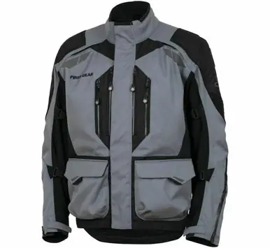 Modern First Gear Kathmandu 2.0 Gray Black Jacket