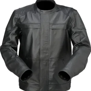 Z1R Justifier Leather Black Jacket Crafted