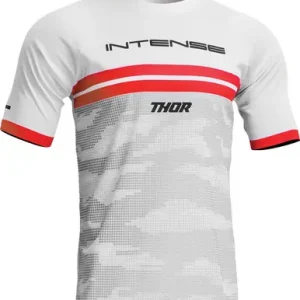 Thor Intense Assist Decoy Short-Sleeve White Camo Jersey Original