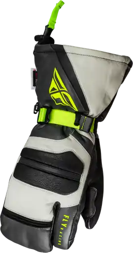 Free Delivery Fly Racing Ridgeline Black Grey Hi-Vis Gloves