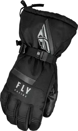 Fly Racing Cascade Black Gloves Mega Sale
