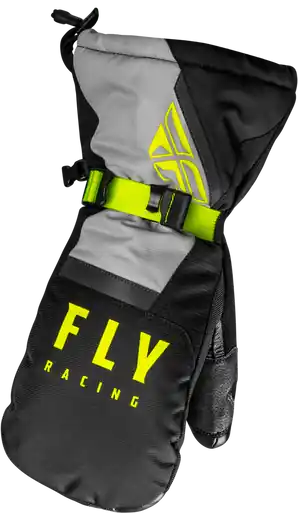 Fly Racing Cascade Black Grey Hi-Vis Gloves Discount