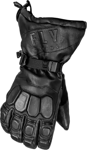 Buy Today Fly Racing Glacier Black Gloves