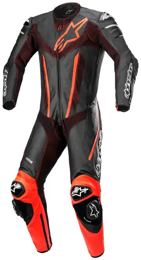 Alpinestars Fusion Black Red Fluo Suit Free Delivery