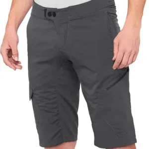 100% Ridecamp Shorts Charcoal Free Returns