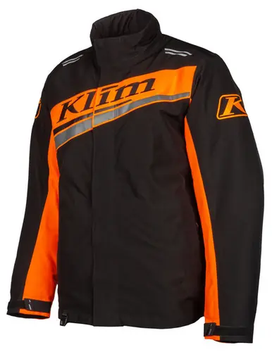 Premium Klim Kaos Black-Strike Orange Jacket