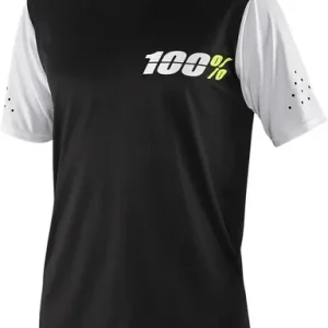 100% Ridecamp Black Jersey Time-Limited