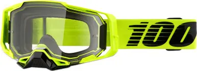 100% Armega Nuclear Citrus Clear Goggles-Clear Lens In Demand