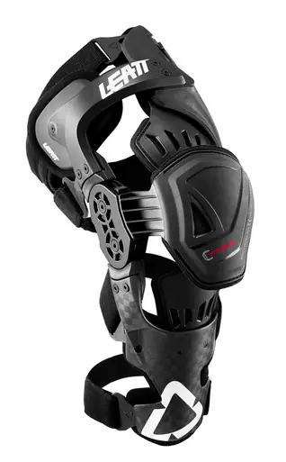Handmade Leatt Knee Brace C-Frame Pro Carbon Right Armor