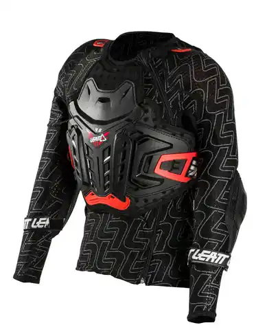 High Quality Leatt 4.5 Youth Black Body Protector Armor