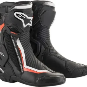 Alpinestars SMX+ Black White Red Flourescent Boots Discount