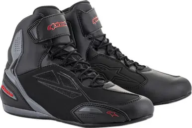 Alpinestars Faster-3 Drystar Black Gray Red Shoes Editor’s Pick